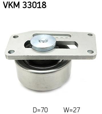 Rolo tensor da correia trapezoidal estriada SKF ref. VKM 33018